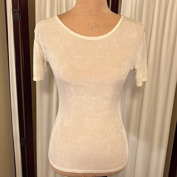 Vintage Ellen Ashley cream top Size small - Picture 1 of 8